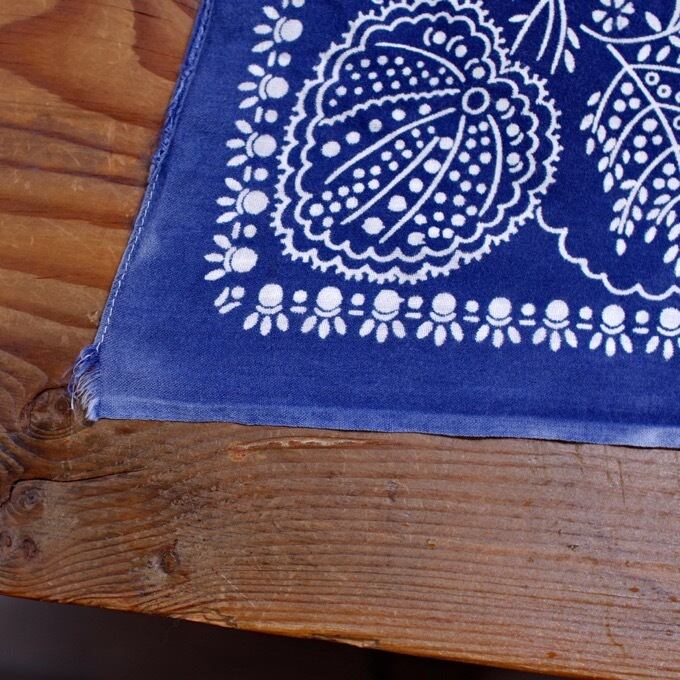 Elephant brand Vintage Bandana / 下鼻 エレファント ブランド