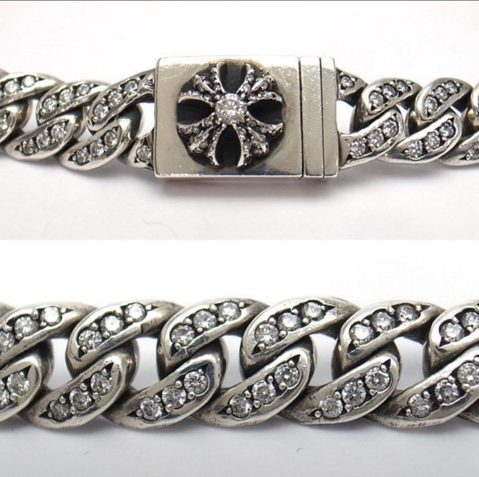 CHROME HEARTS クロムハーツ CHプラスID クラシックリンク チェーン