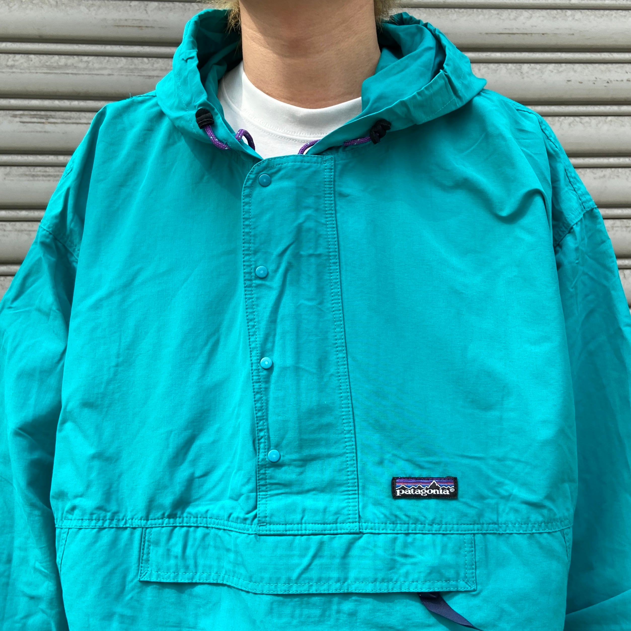 90s USA製 patagonia バキーズプルオーバー アノラック XL | 古着屋 Uan