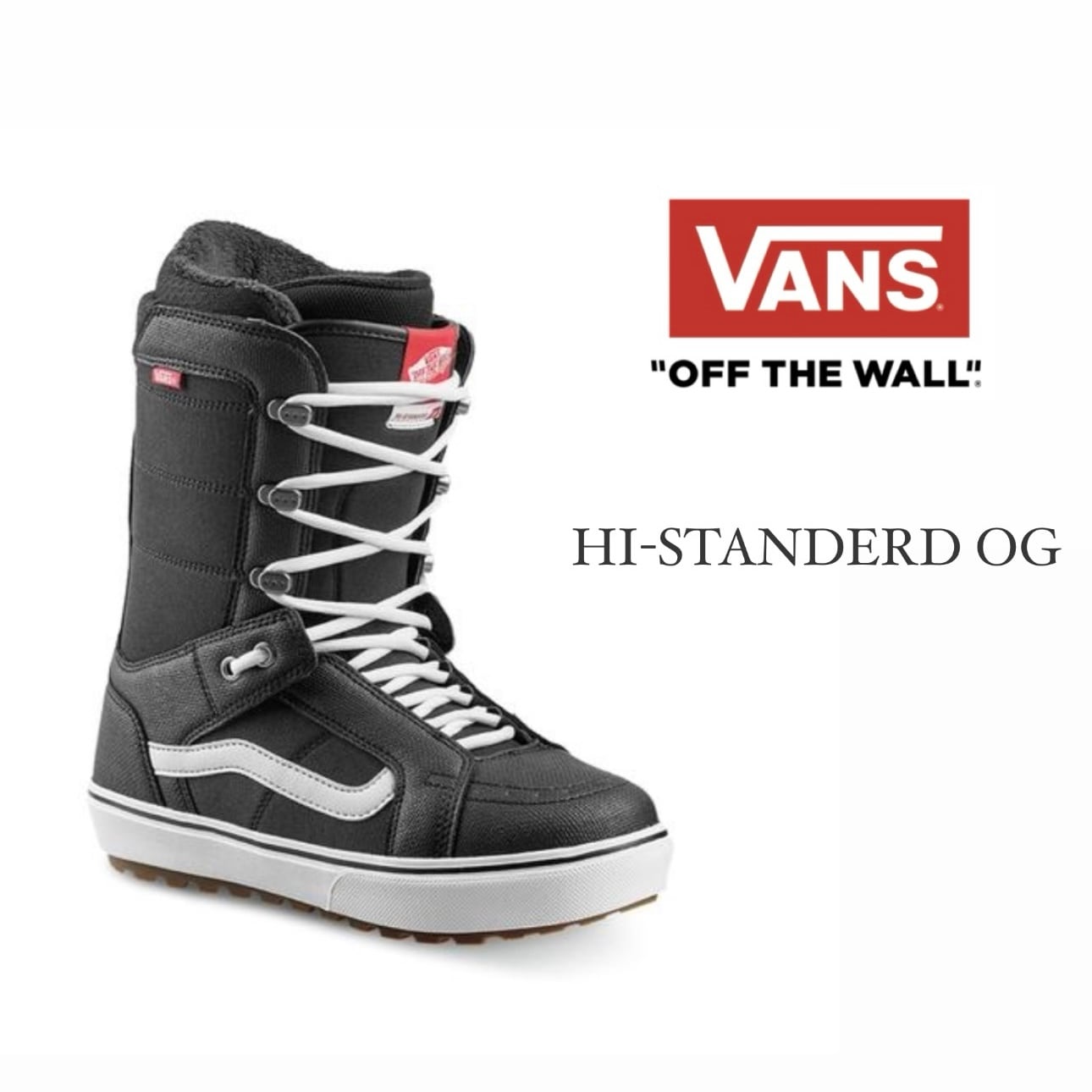 24-25モデル . VANS .『 HI-STANDARD OG 』. Black/White . バンズ