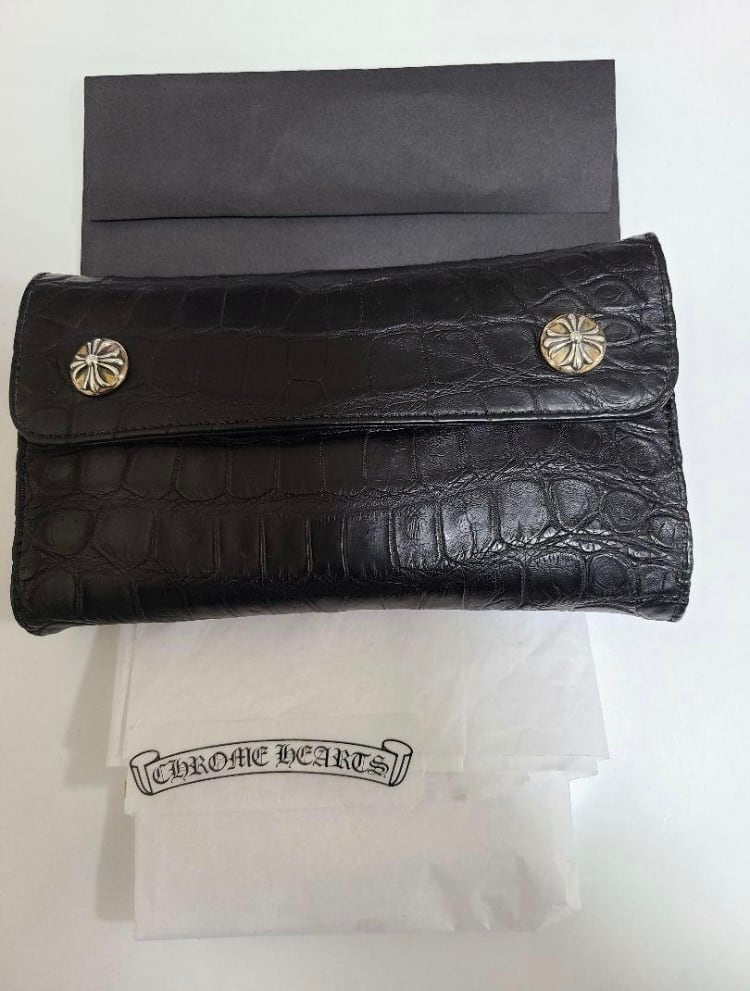 CHROME HEARTS クロムハーツ WAVE ウェーブ アリゲーター クロコ