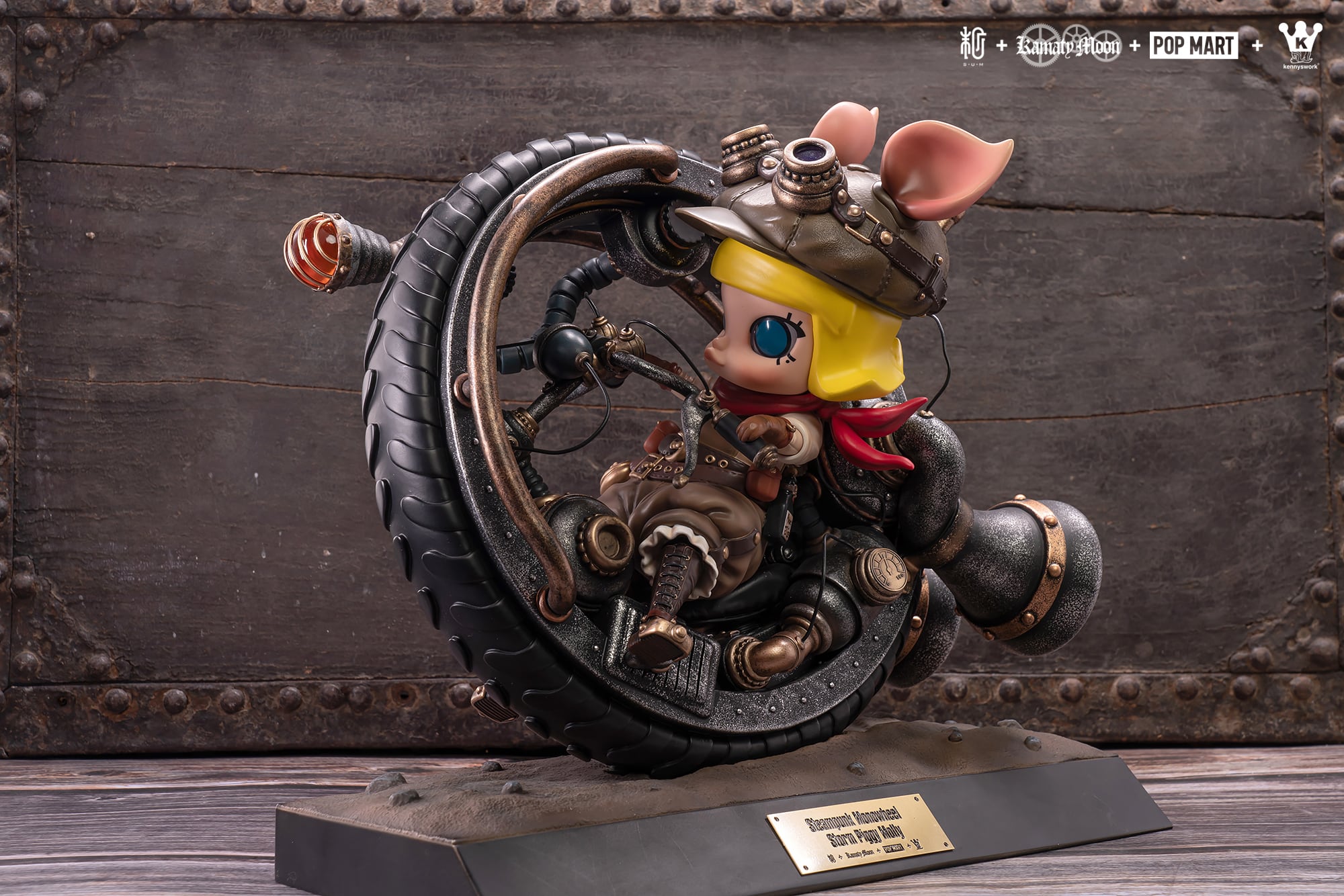 Steampunk Monowheell Storm Piggy Molly ｜鎌田光司×Kenny Wong | sumart