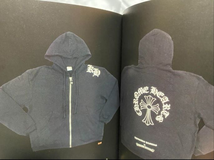 CHROME HEARTS クロムハーツ × 氷室京介 フルジップパーカー