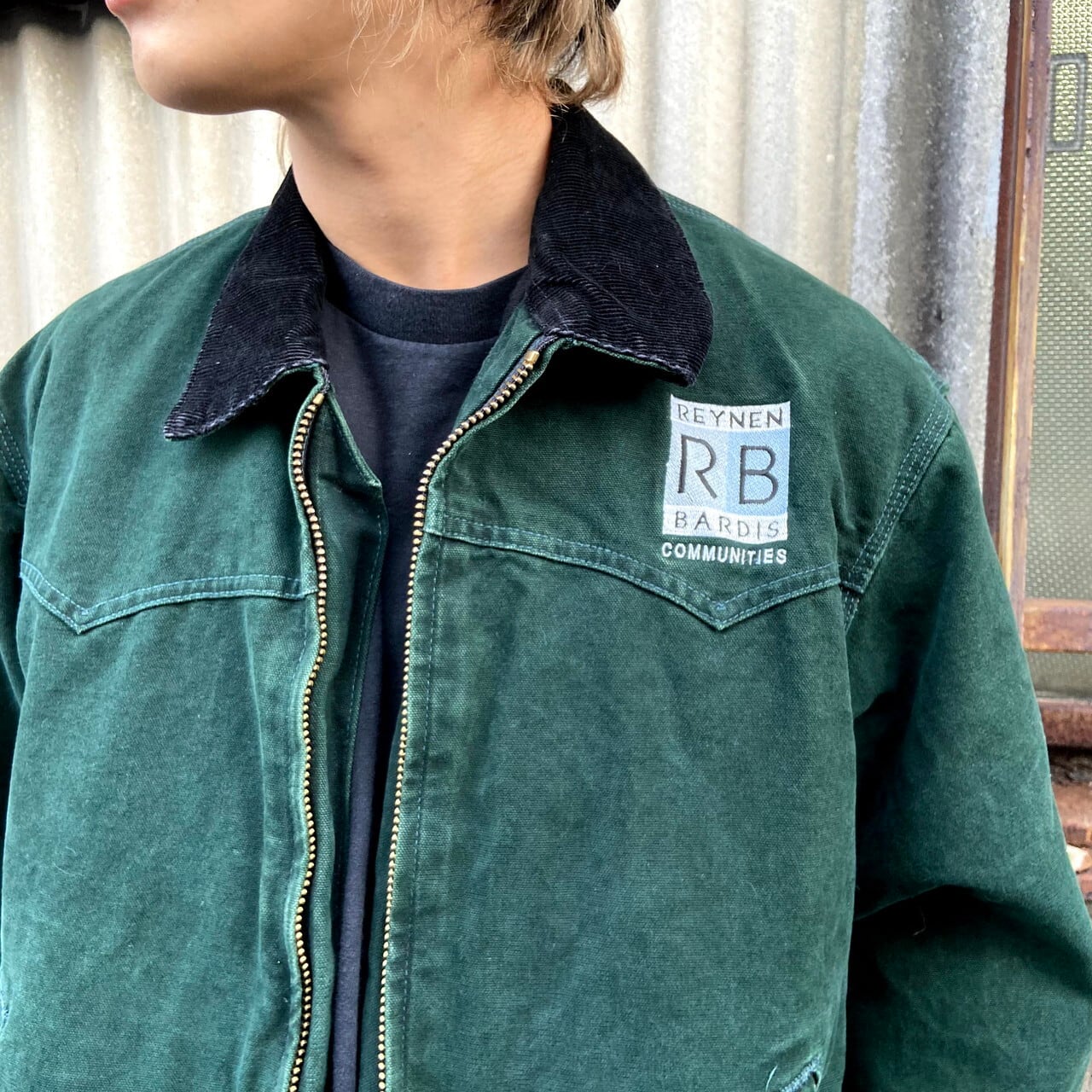 Carhartt カーハート 企業ロゴ刺繍 サンタフェジャケット メンズXL相当