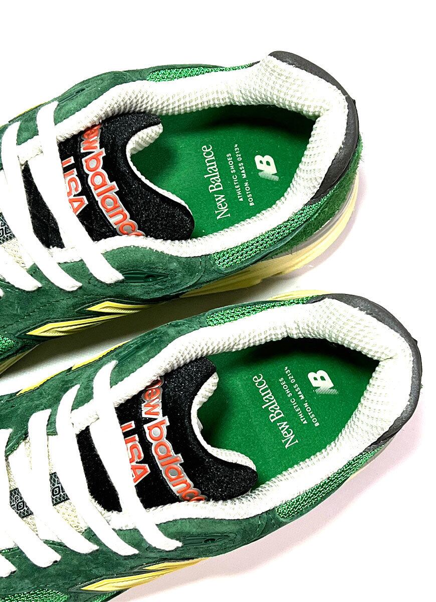 New Balance M990GG3 990V3 Green / Yellow MADE IN U.S.A. Width:D