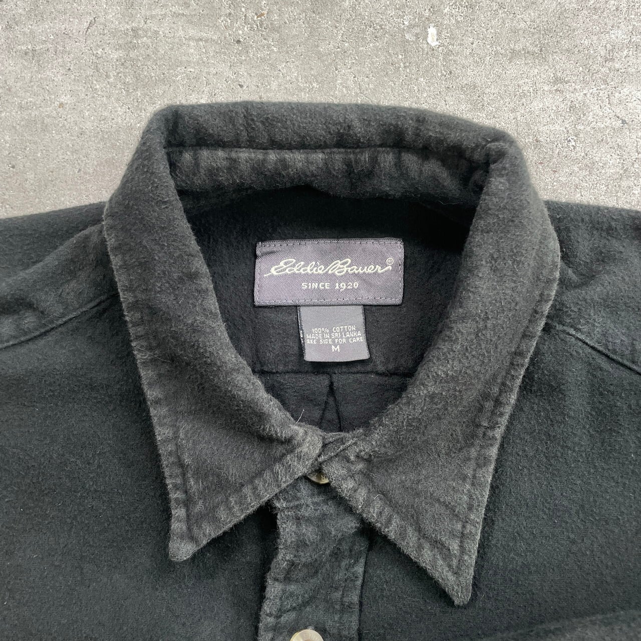 Eddie Bauer エディーバウアー ヘビーネルシャツ シャモアクロス