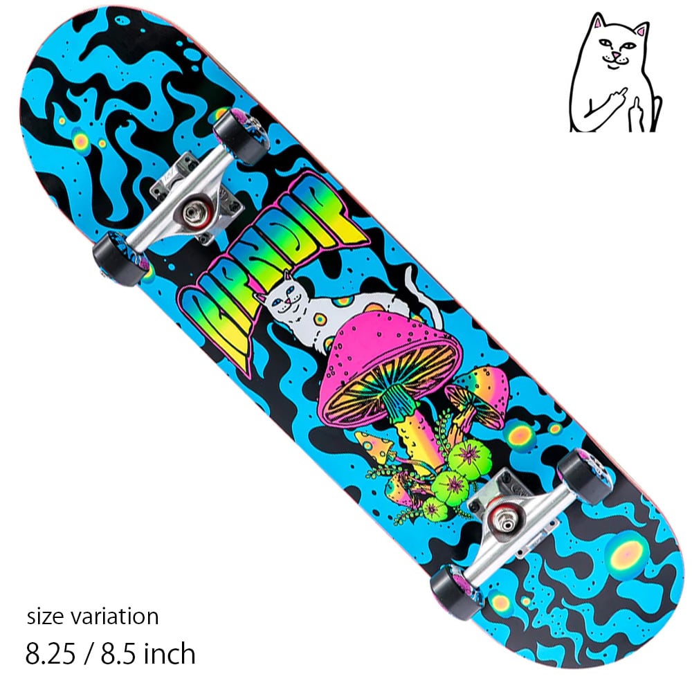 RIPNDIP スケボー コンプリート デッキ リップンディップ 猫