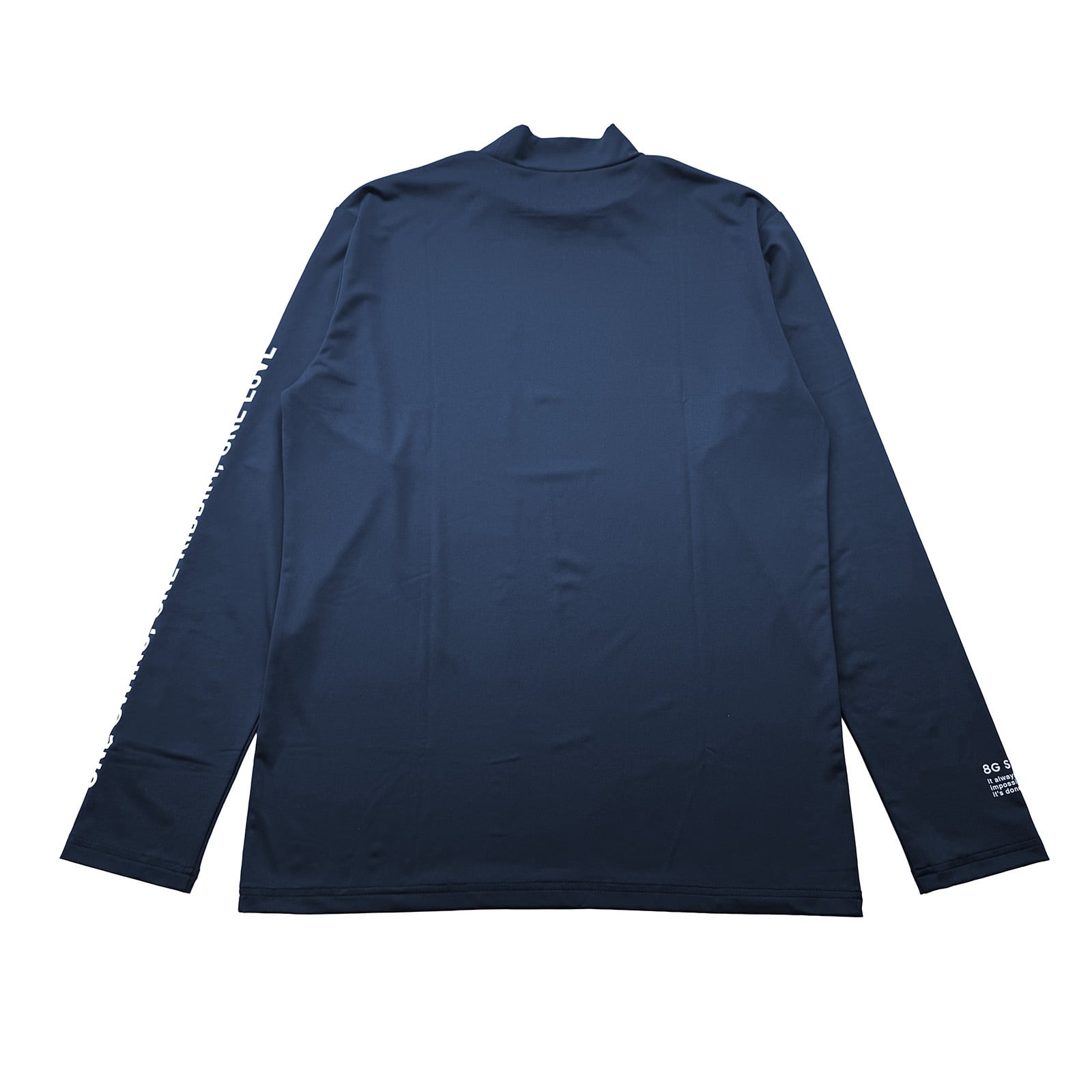8G INNER MOCK NECK L/S TEE -NAVY- | 8G SHOOT WEBSTORE