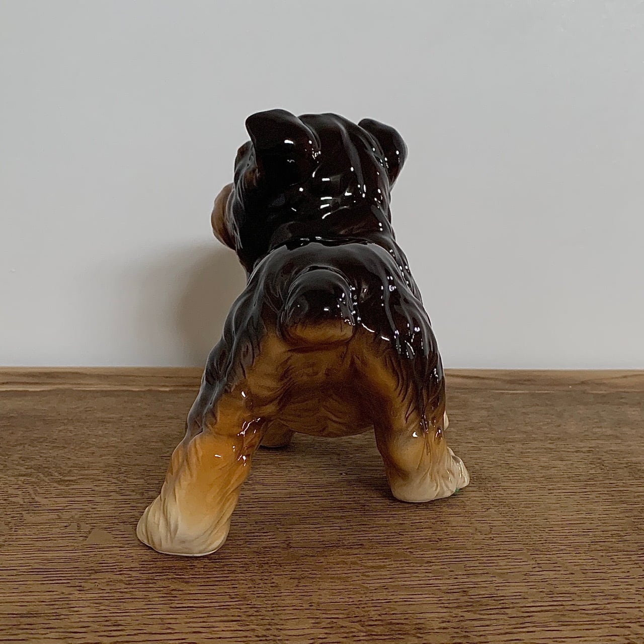 Vintage Kato Kogei Japan Hand Painted Dog 加藤工芸 犬 陶器製置物
