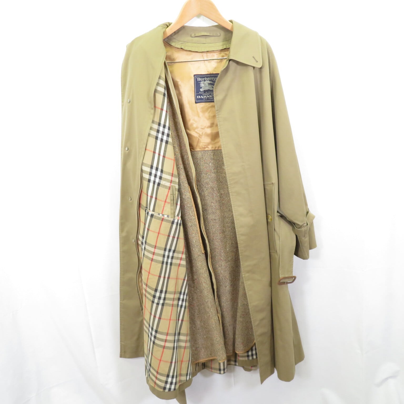 英国製 Burberrys BARNEYS NEW YORK別注 トレンチコート 一枚袖