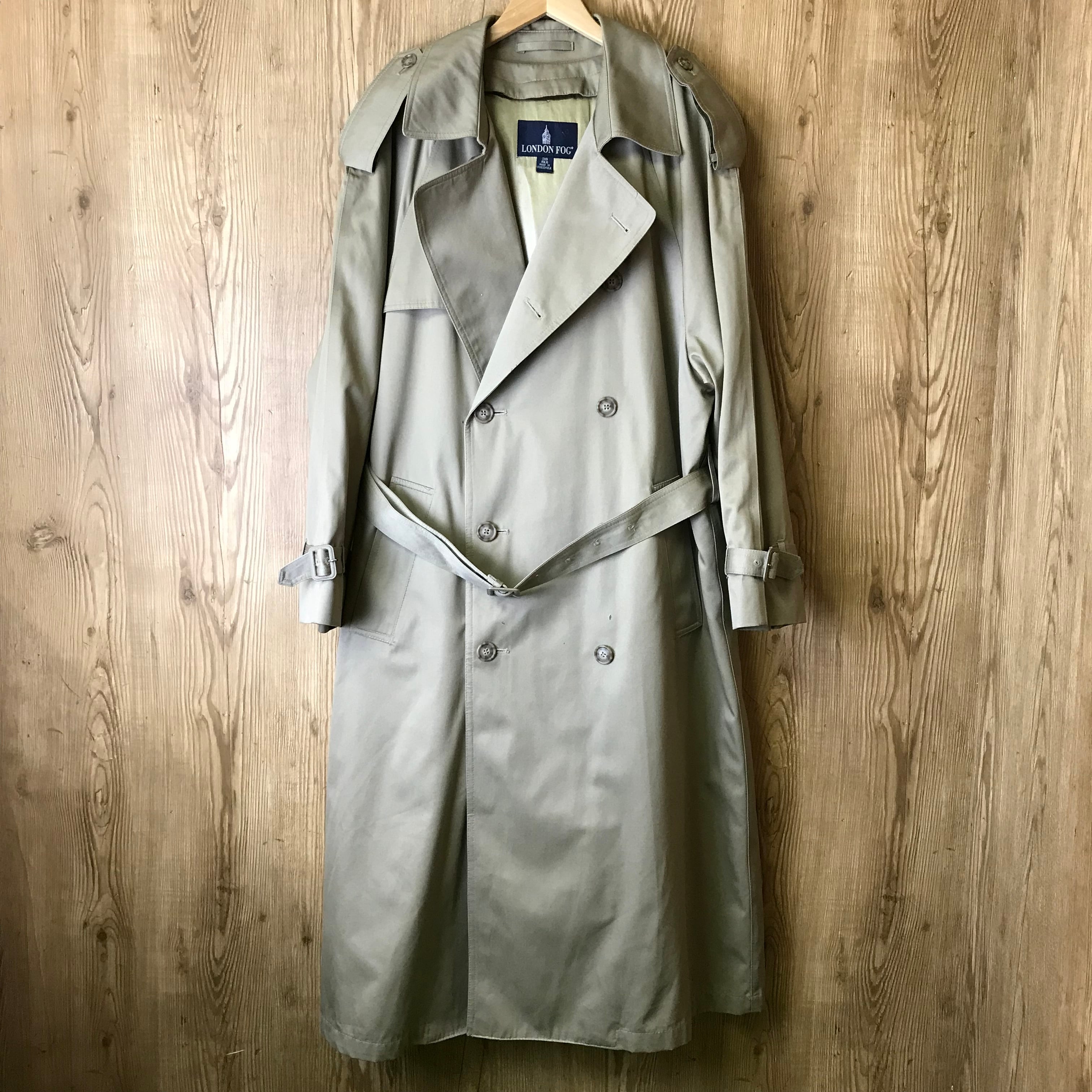 ☆90s VINTAGE LONDON FOG トレンチコート メンズ サイズ L程 90年代