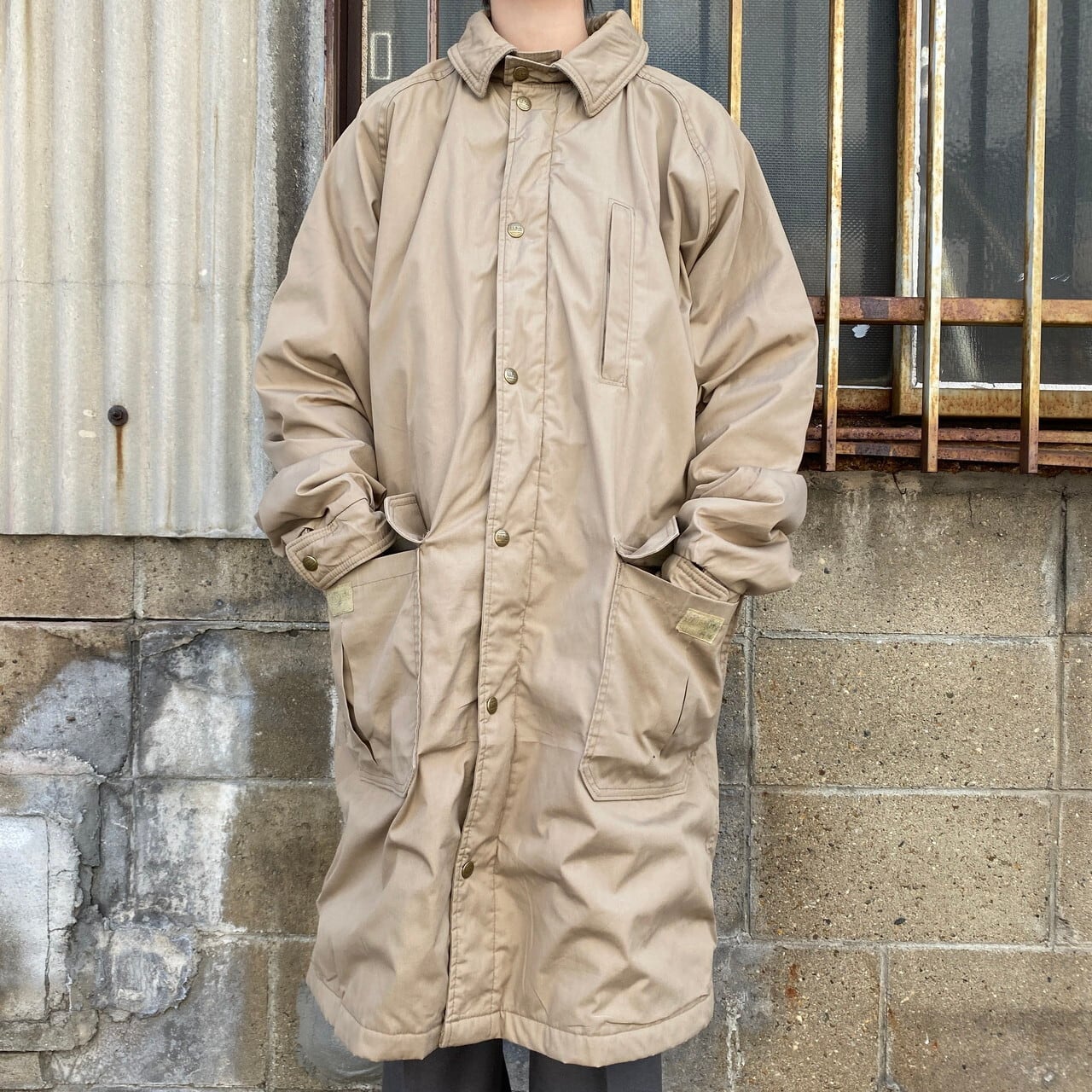 80年代 L.L.Bean エルエルビーン ストームコート メンズL相当 古着 80s