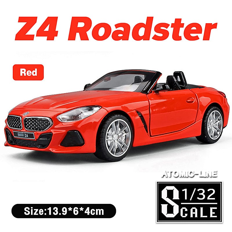 BMW Z4 M40i ミニカー 1/32 全3色 ライト点灯 エンジンサウンド 合金