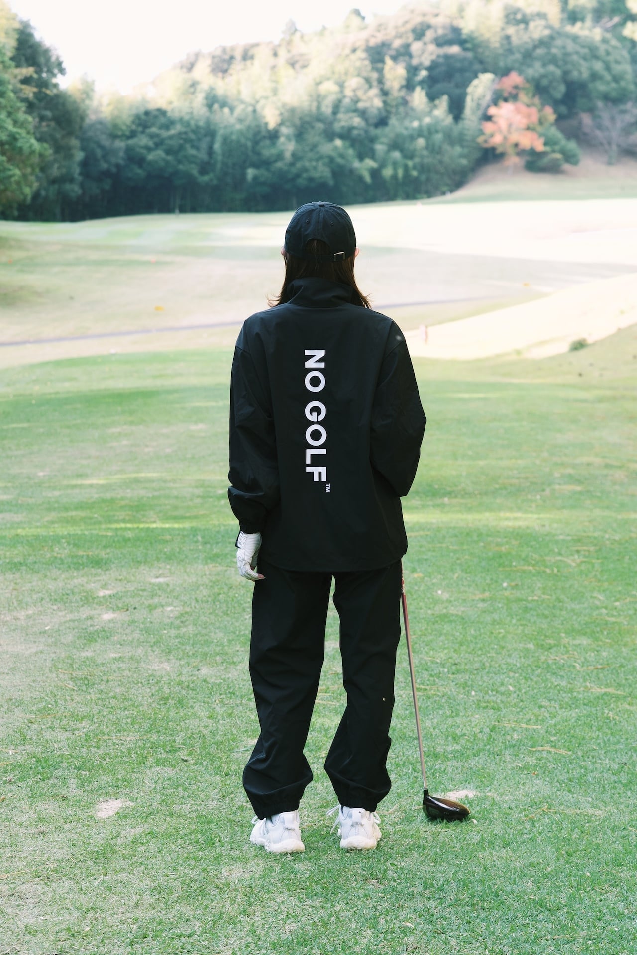 NO GOLF WINDBREAKER JACKET | NO COFFEE