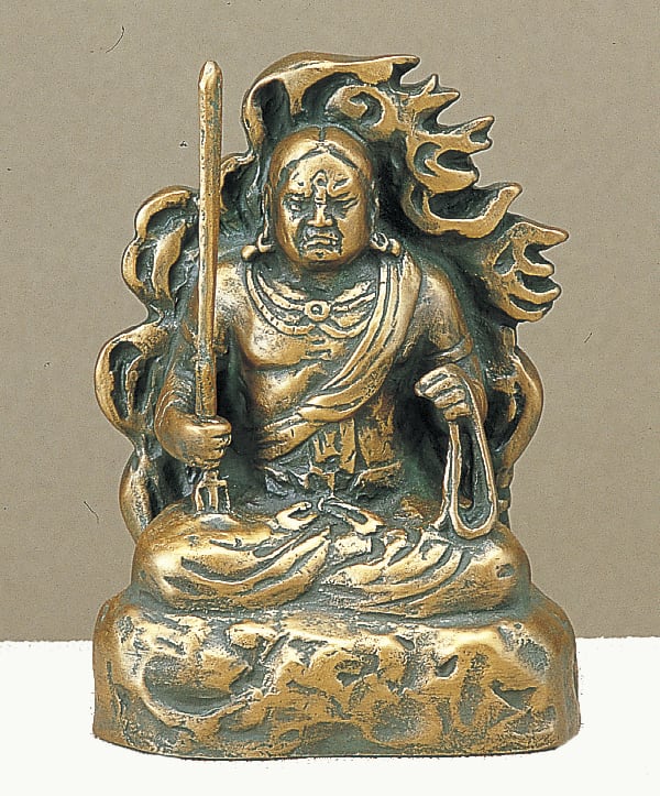 不動明王(小) 北村西望作 | 株式会社竹中銅器
