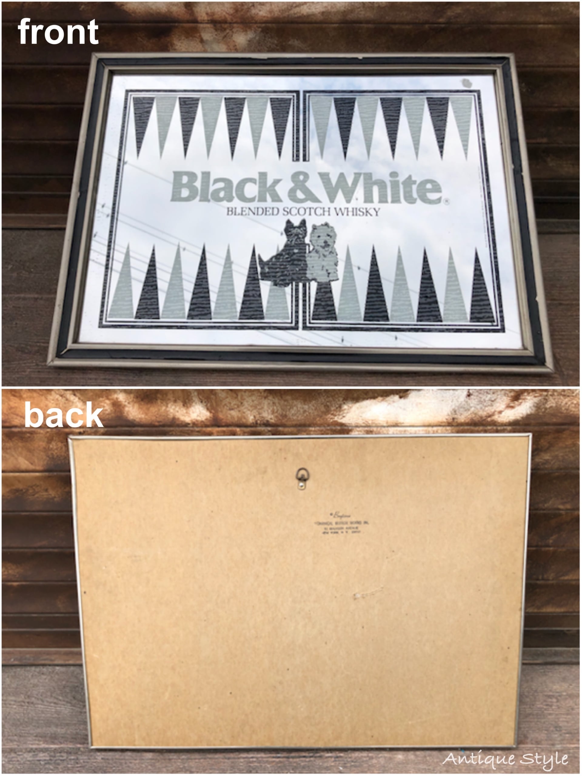 80's アメリカ Black&White ブラック&ホワイト ヴィンテージ