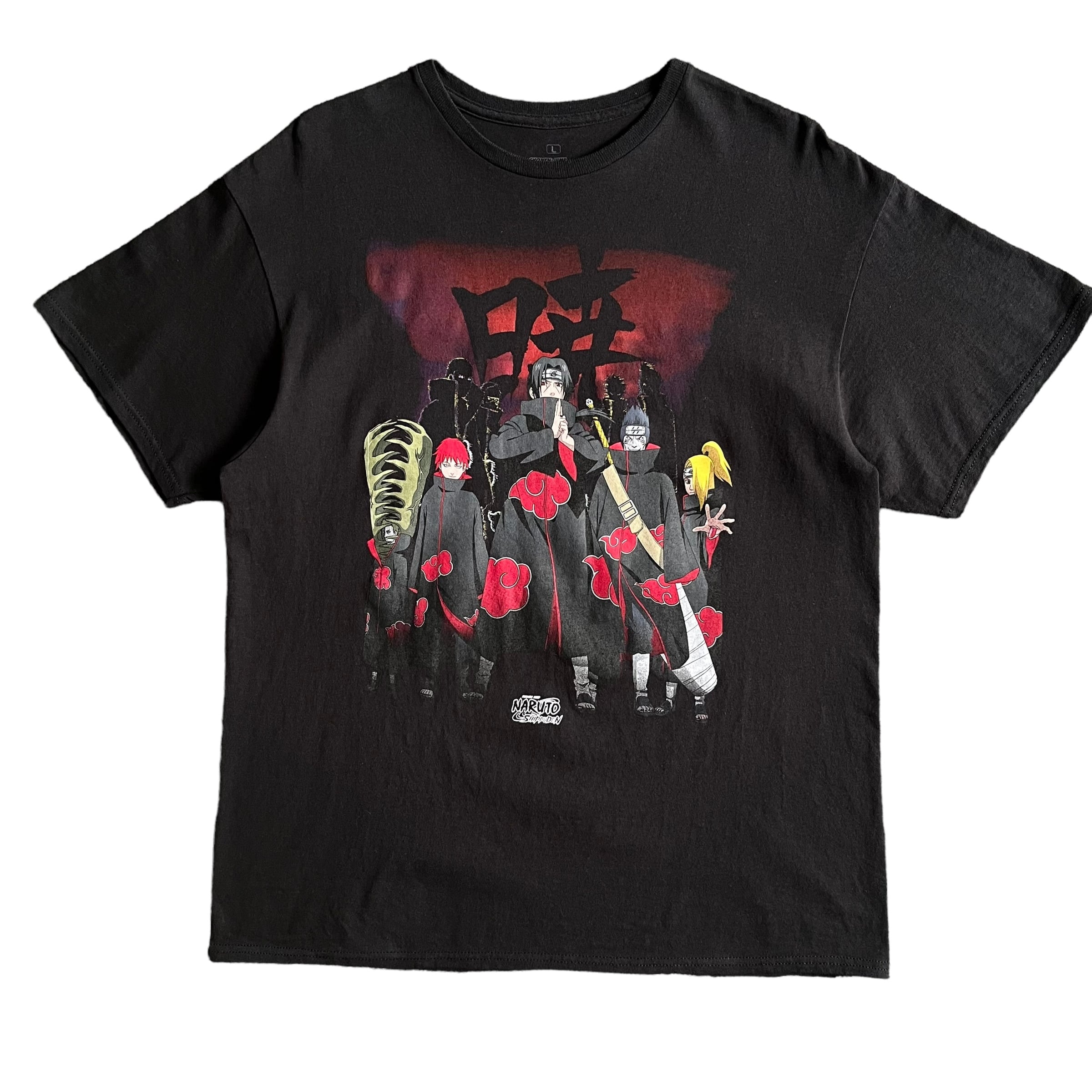 00s NARUTO ナルト“暁”ヴィラン アニメTシャツ | Rico clothing
