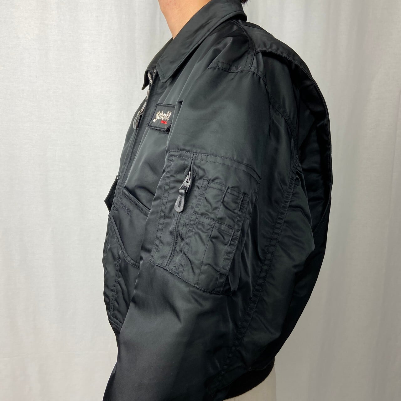 Schott ショット CWU-R ミリタリー フライトジャケット メンズM 古着