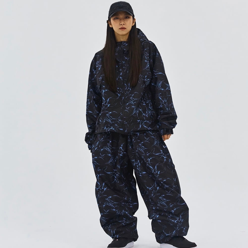 23-24 BSRABBIT DSXBS WINDBREAKER HOODED JACKET スノーボード ウェア
