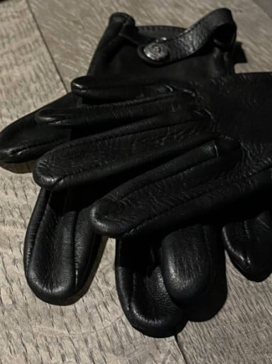 CHROME HEARTS クロムハーツ レザーグローブ サイズ8 廃盤/ホース
