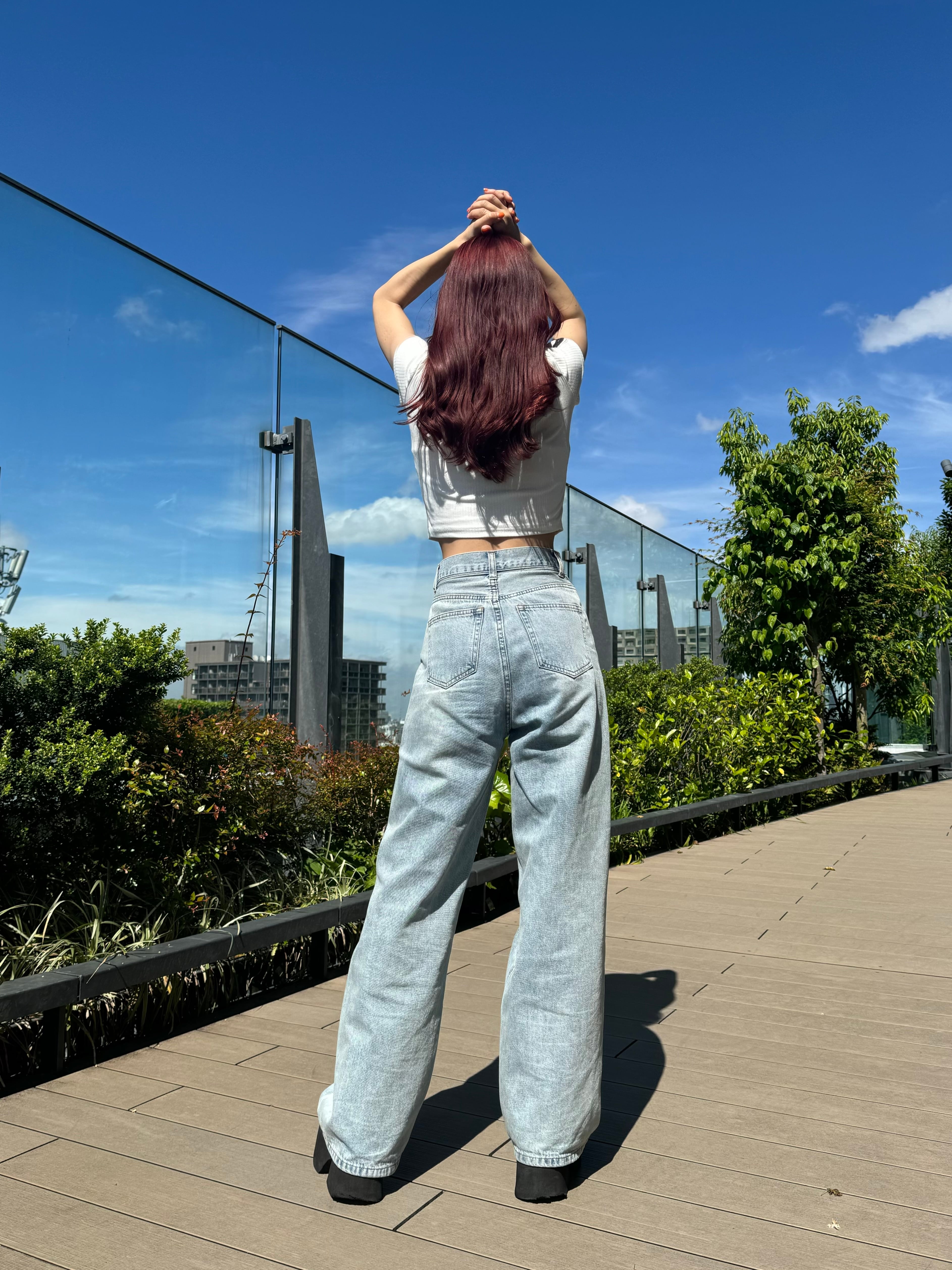 TWWデニム】washed-blue | 2(g+c)