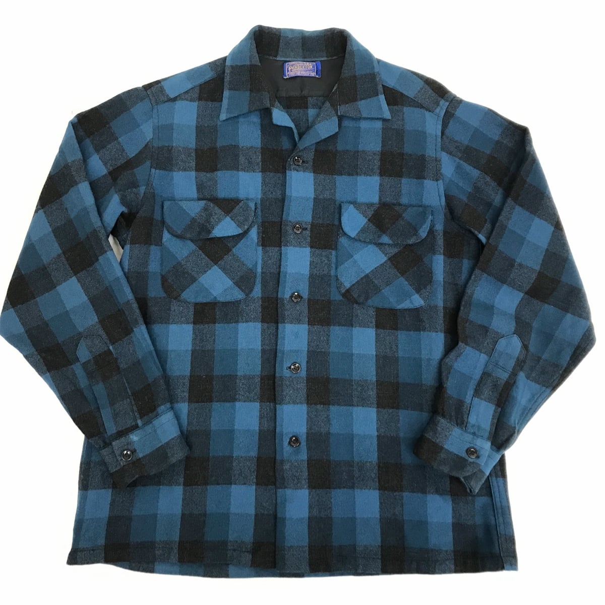 PENDLETON ペンドルトン 50年代 USA製 オープンカラー ブロック