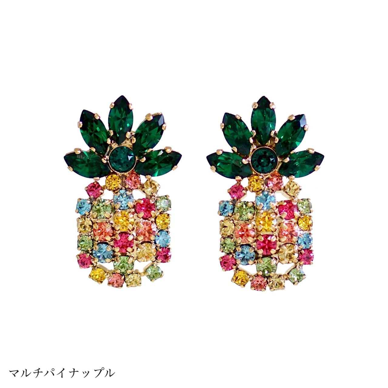 パイナップルピアス・イヤリング | MAKI NUMOTO (マキ ヌモト