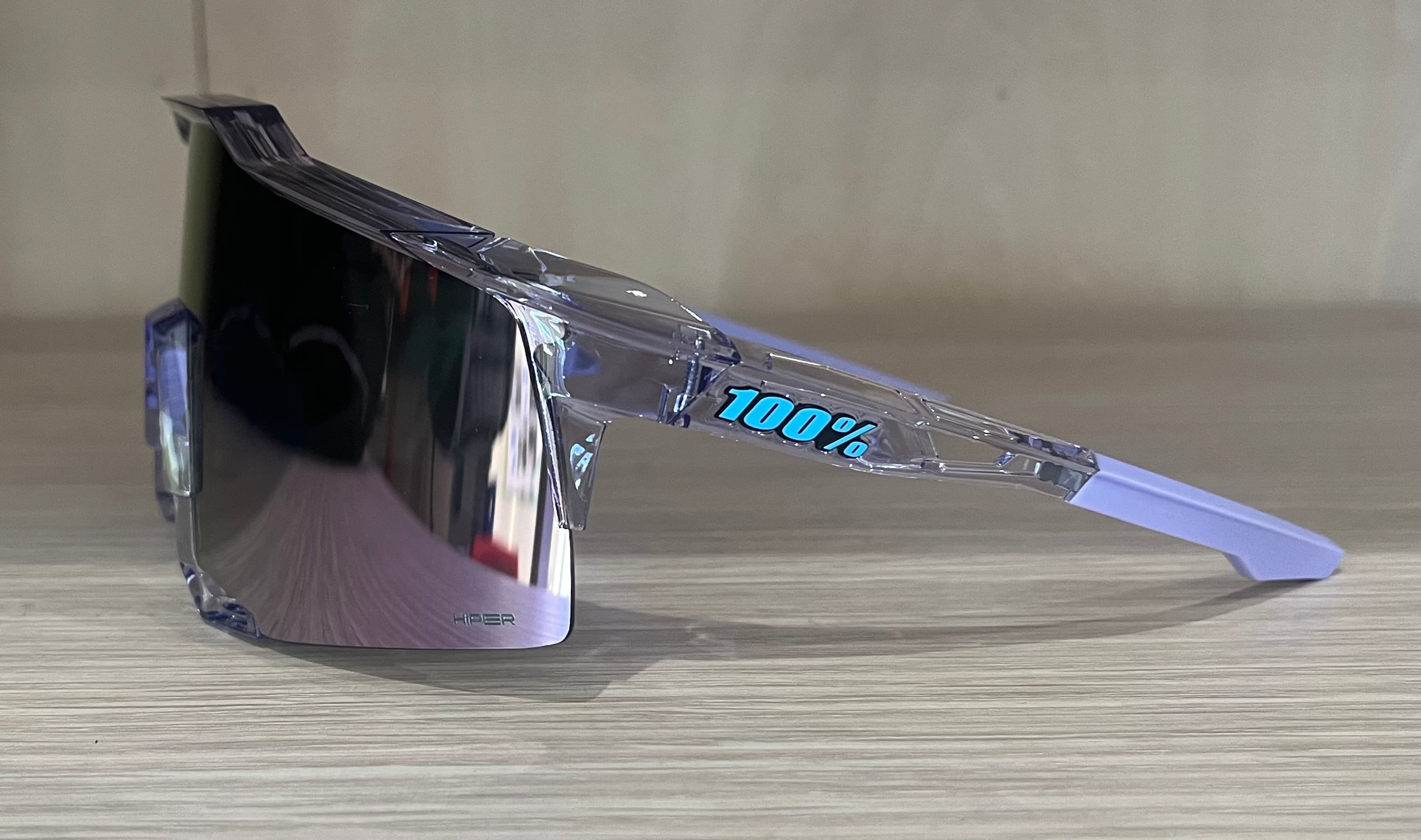 100%（ワンハンドレッド）サングラス SPEEDCRAFT/Polished Translucent