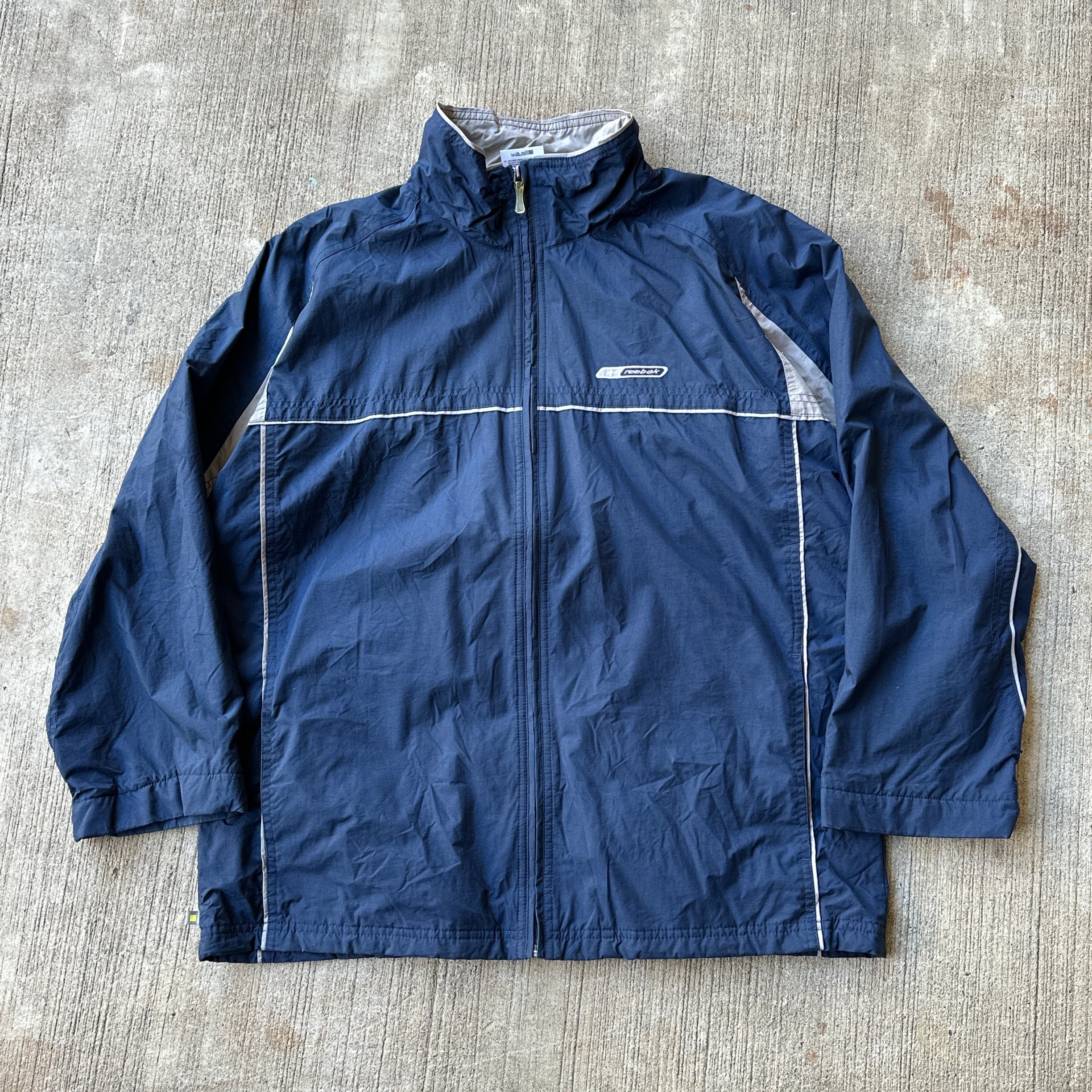 Reebok Nylon Jacket SIZE M リーボック ナイロンジャケット 刺繍
