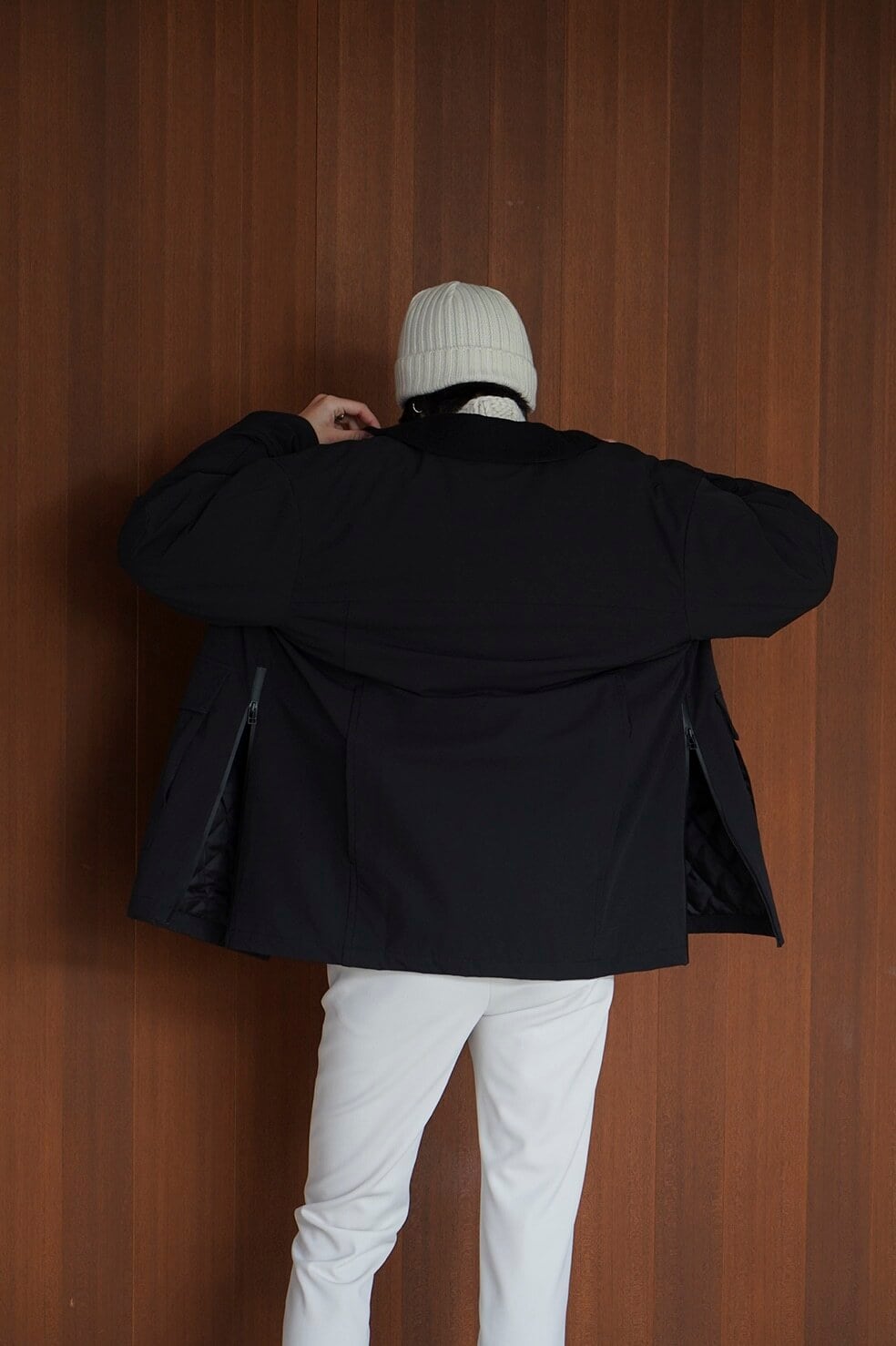 CLANE(クラネ) OVER QUILTING HUNTING JACKET | サウスオレンジ