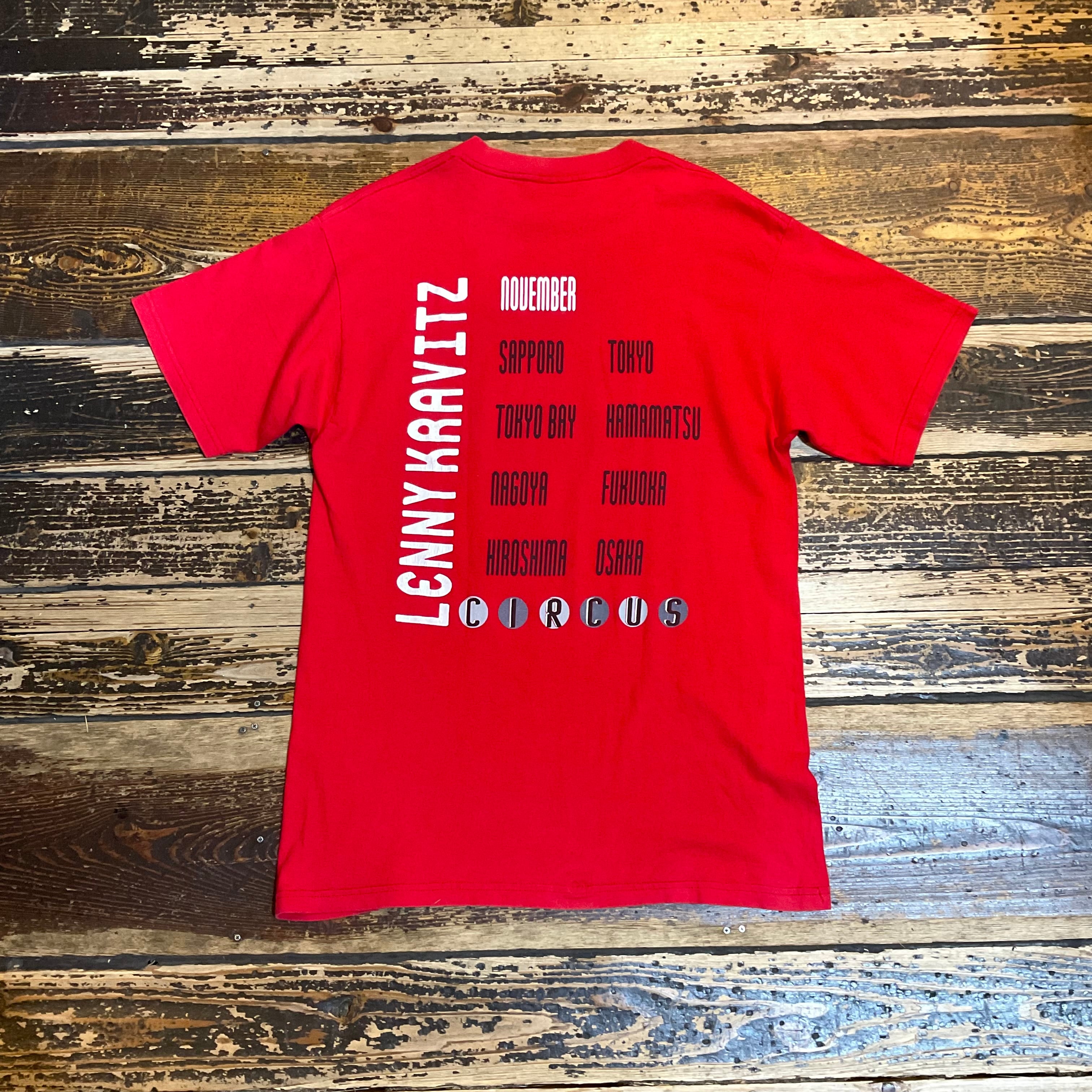 90's LENNY KRAVITZ CIRCUS TOUR Tシャツ L | Desert Snow Chiba
