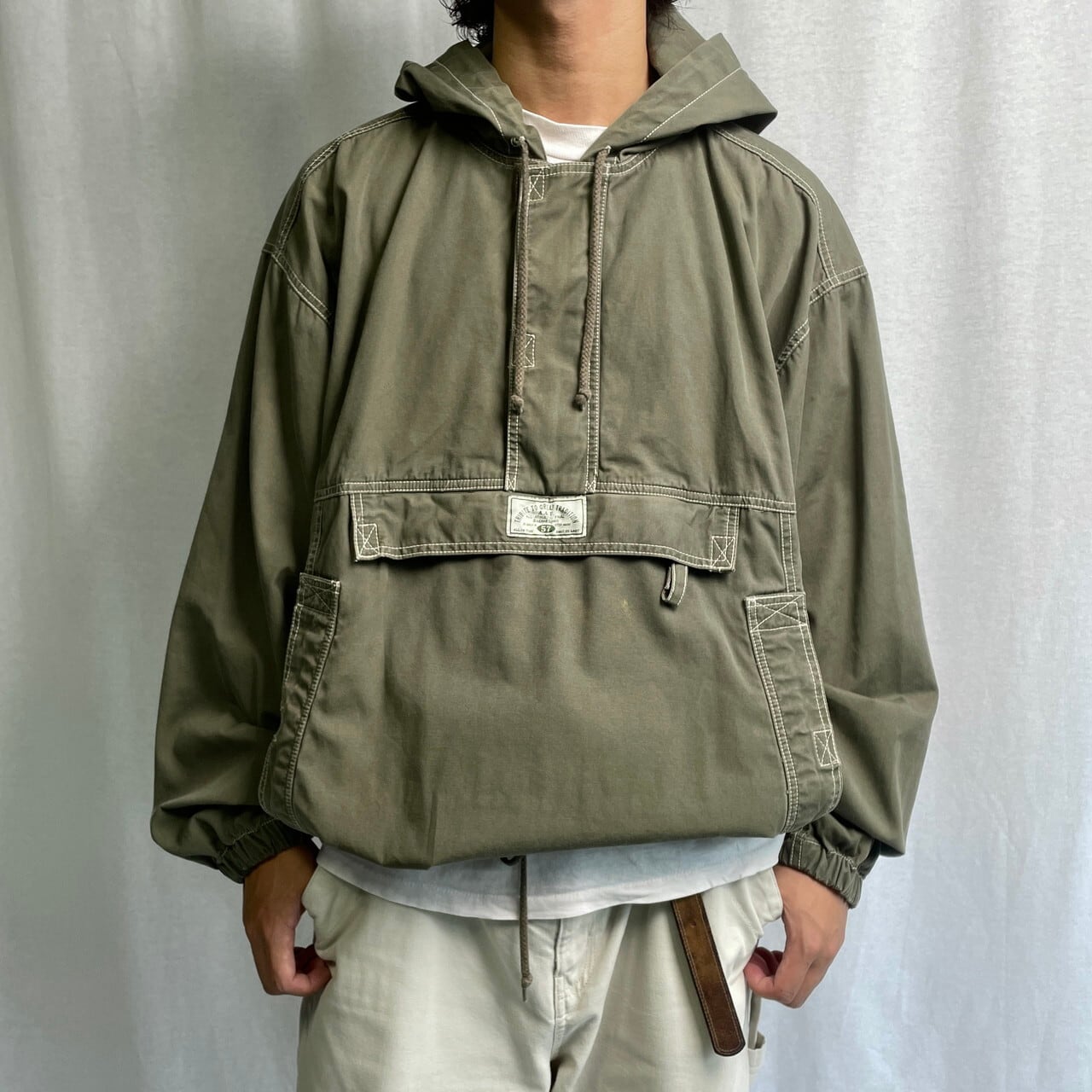 90年代 OLD GAP オールドギャップ コットンアノラックパーカー メンズL