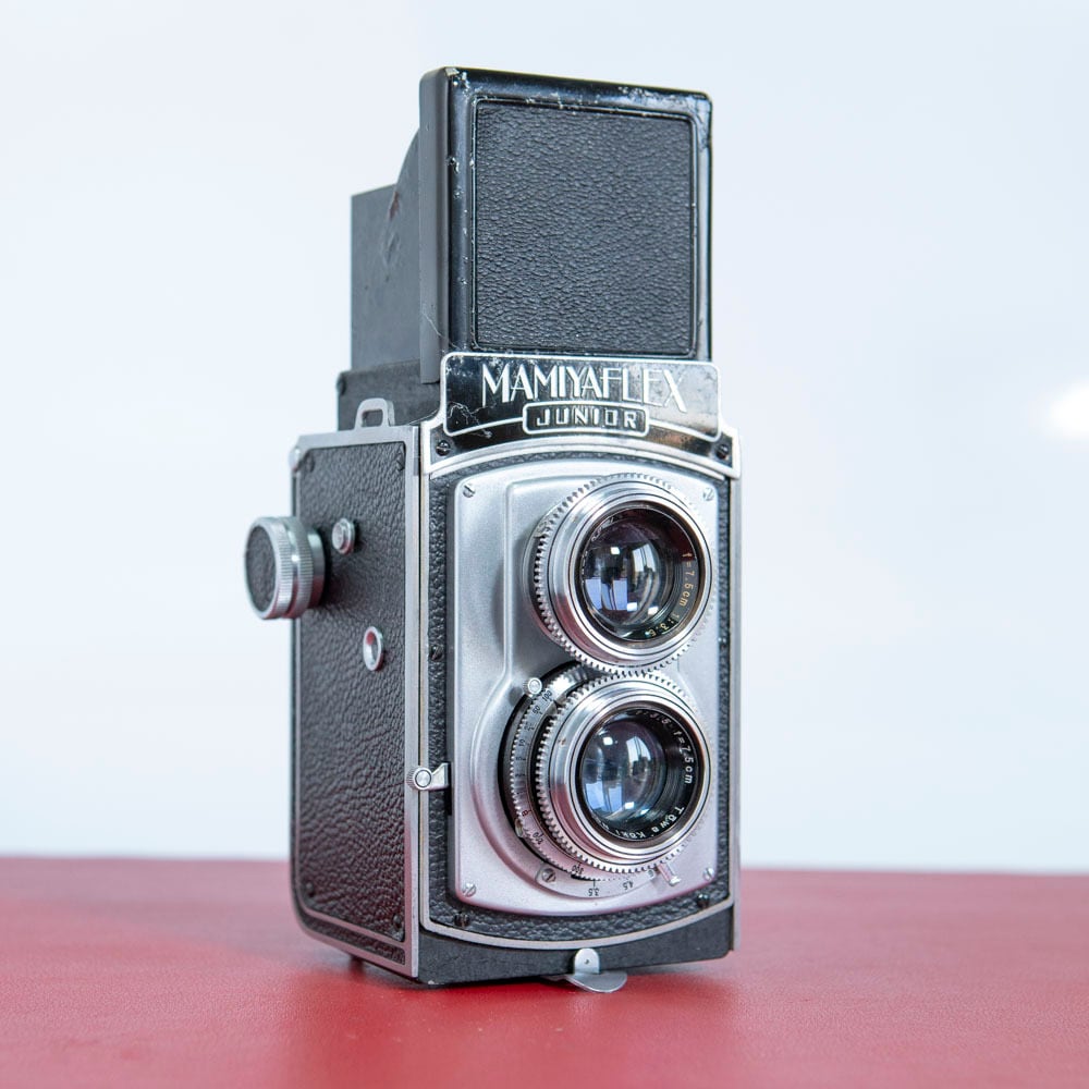 二眼レフカメラ MAMIYA FLEX JUNIOR マミヤフレックス ジュニア 【送料