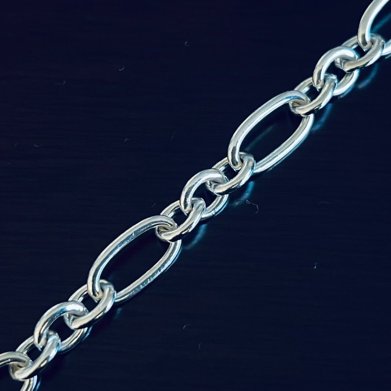 OLD TIFFANY & CO. Oval Chain Toggle Bracelet Sterling Silver