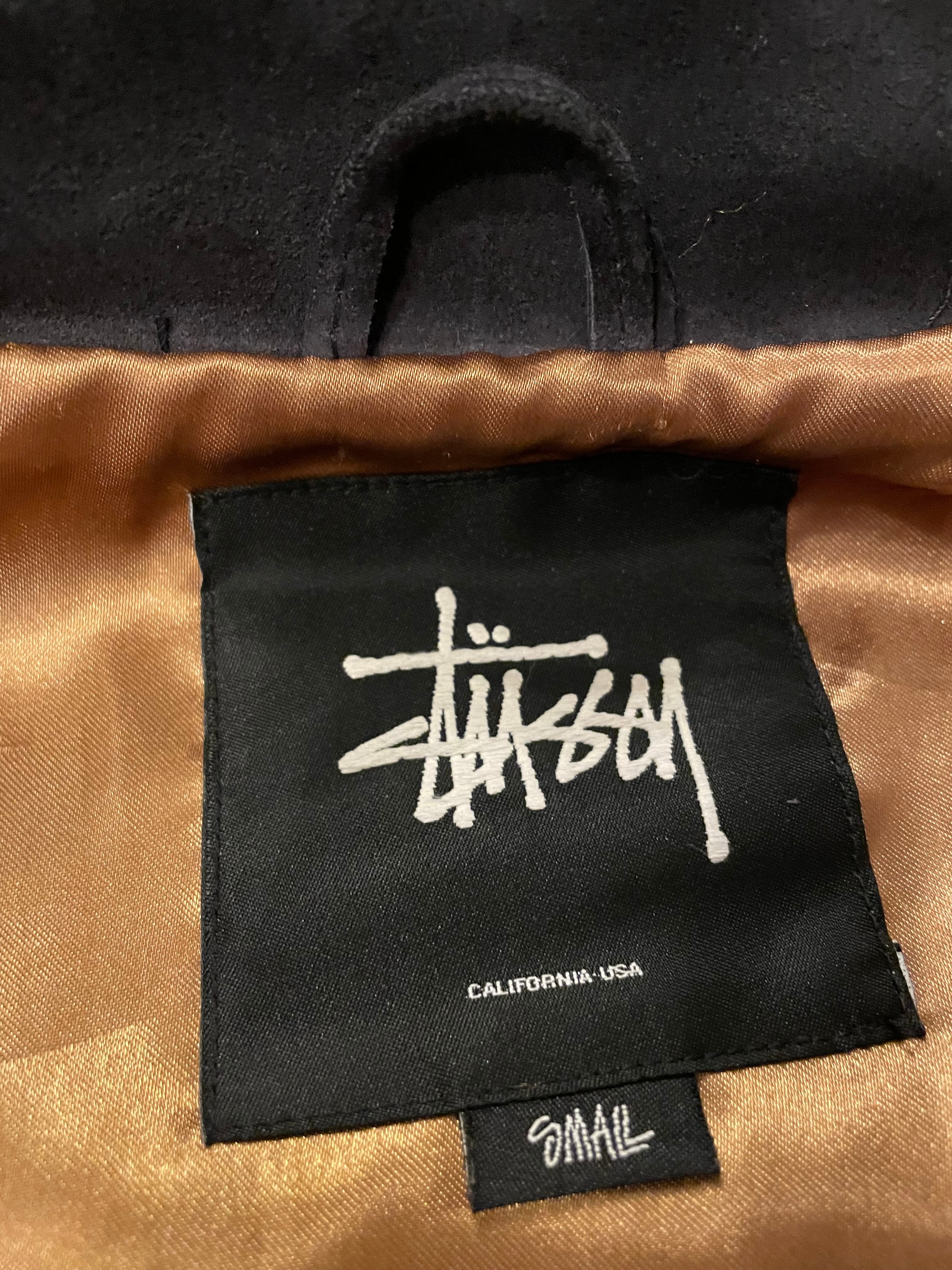 STUSSY ステューシー スウェード トラッカージャケット スエード