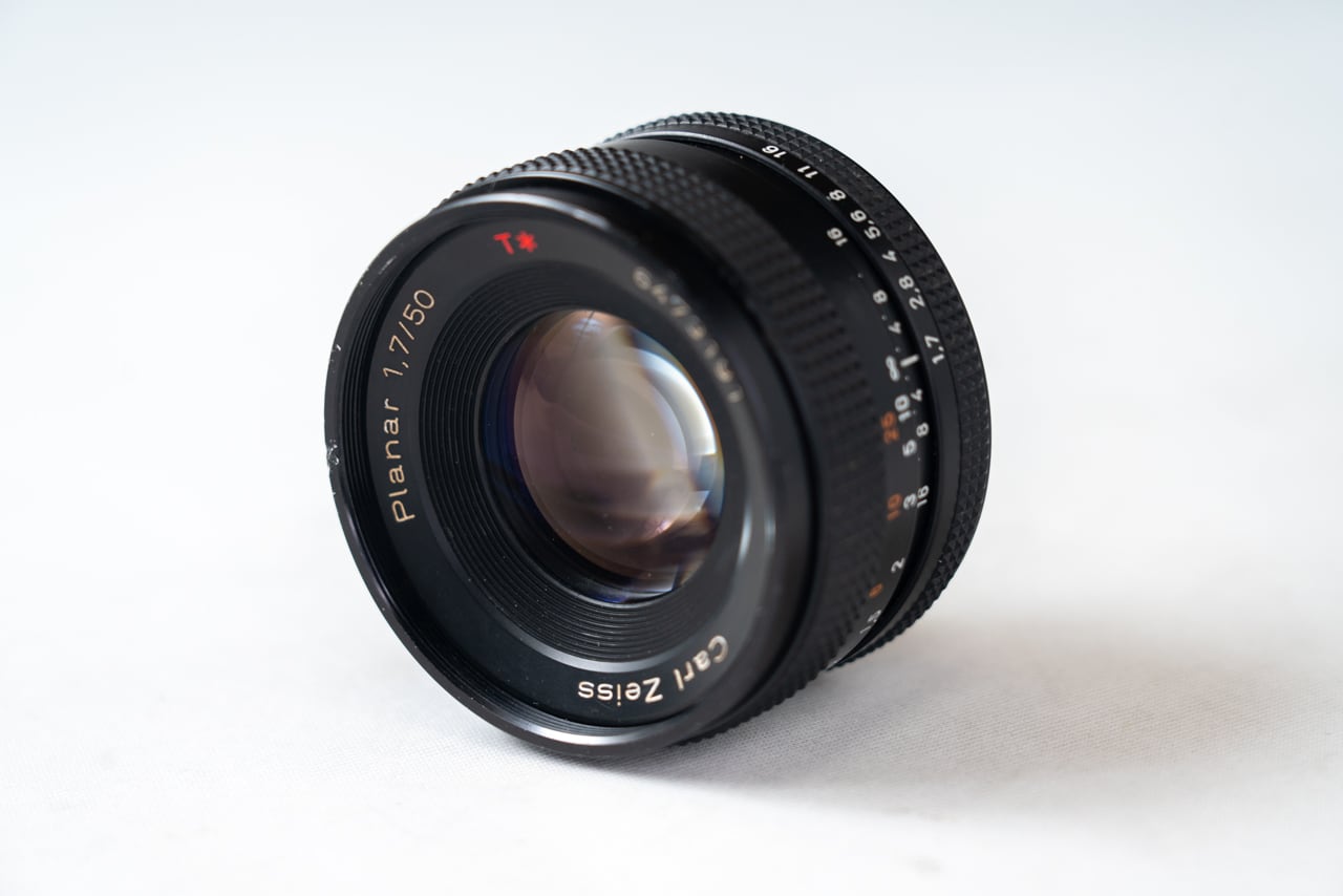 CONTAX Carl Zeiss Planar 50mm F1.7 T* AEJ 【2204K03】 | studio 令
