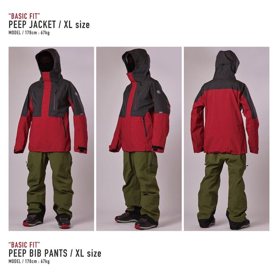 unfudge snow wear 『 PEEP JACKET 』 24-25 スノーボード ウェア
