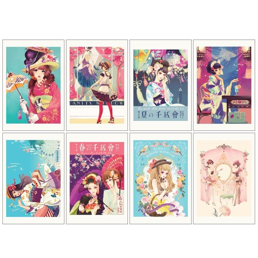 マツオヒロミ展 ポストカード（16枚セット） | まいにち書房