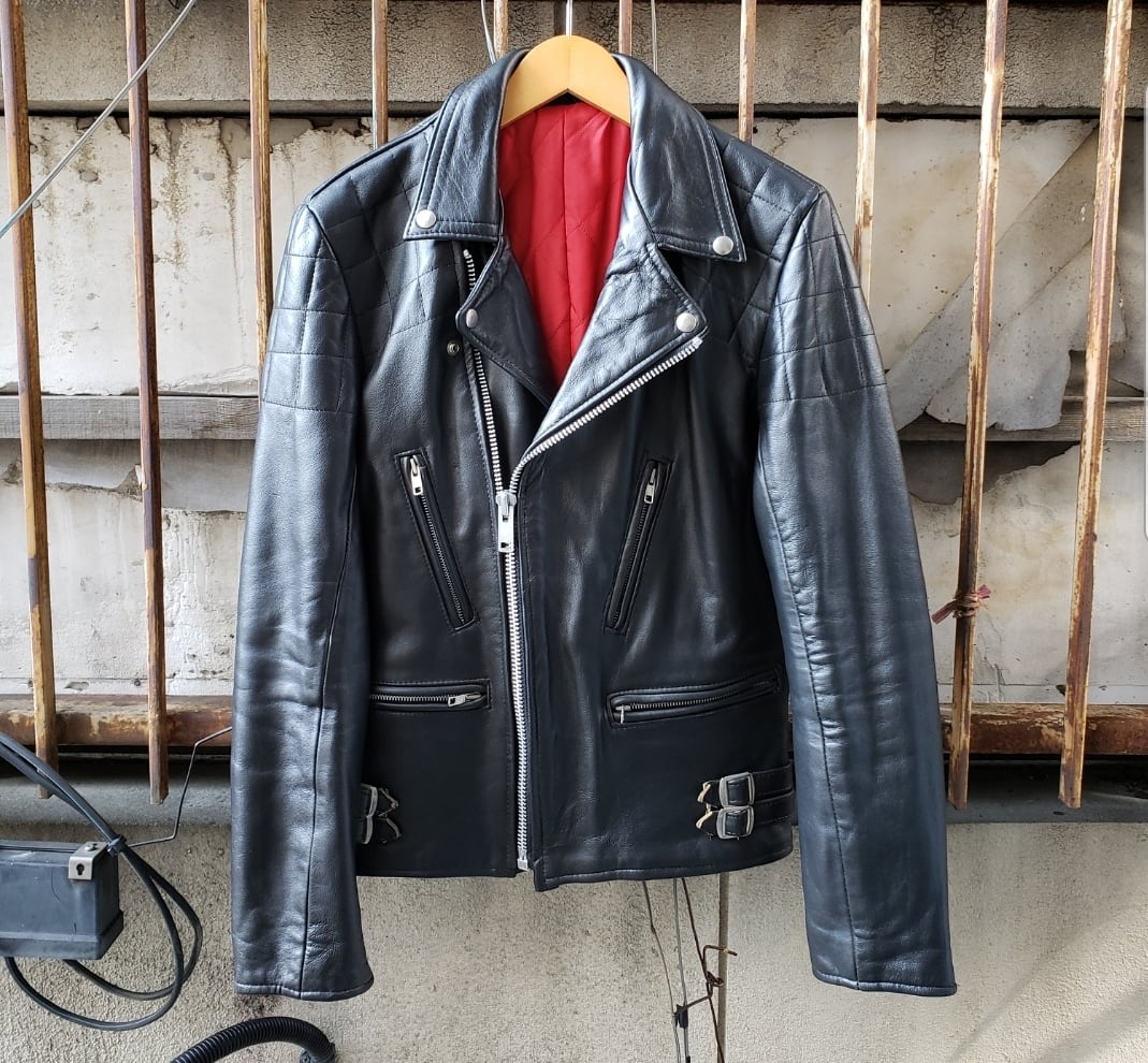 80s Vintage UK Riders Jacket ロンジャン | LITHIUM × Clover Over Dover
