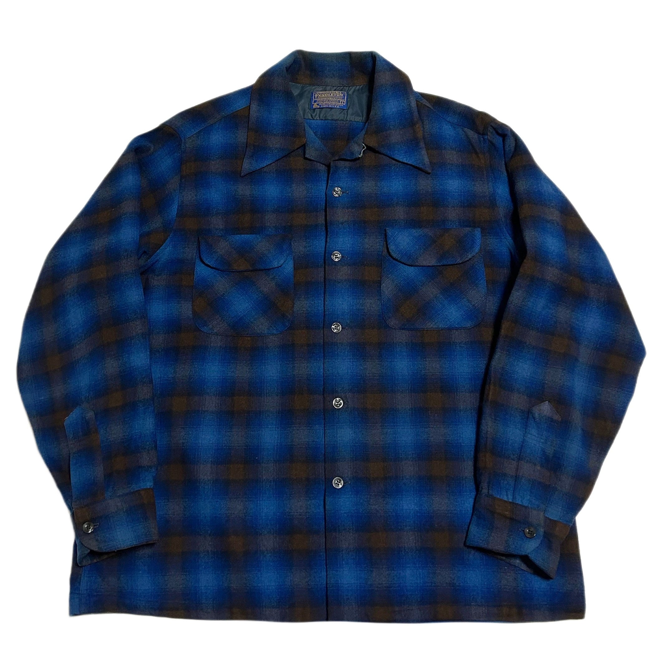 70s Pendleton ペンドルトン バージンウール オンブレチェック