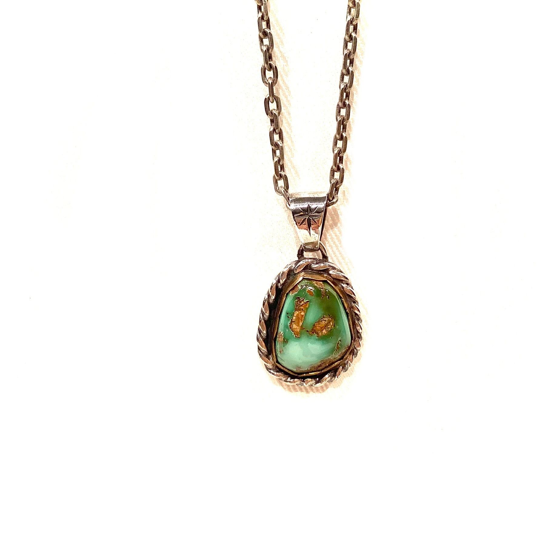 WHEEL WORKS ホイールワークス Royston Turquoise Pendant ロイストン