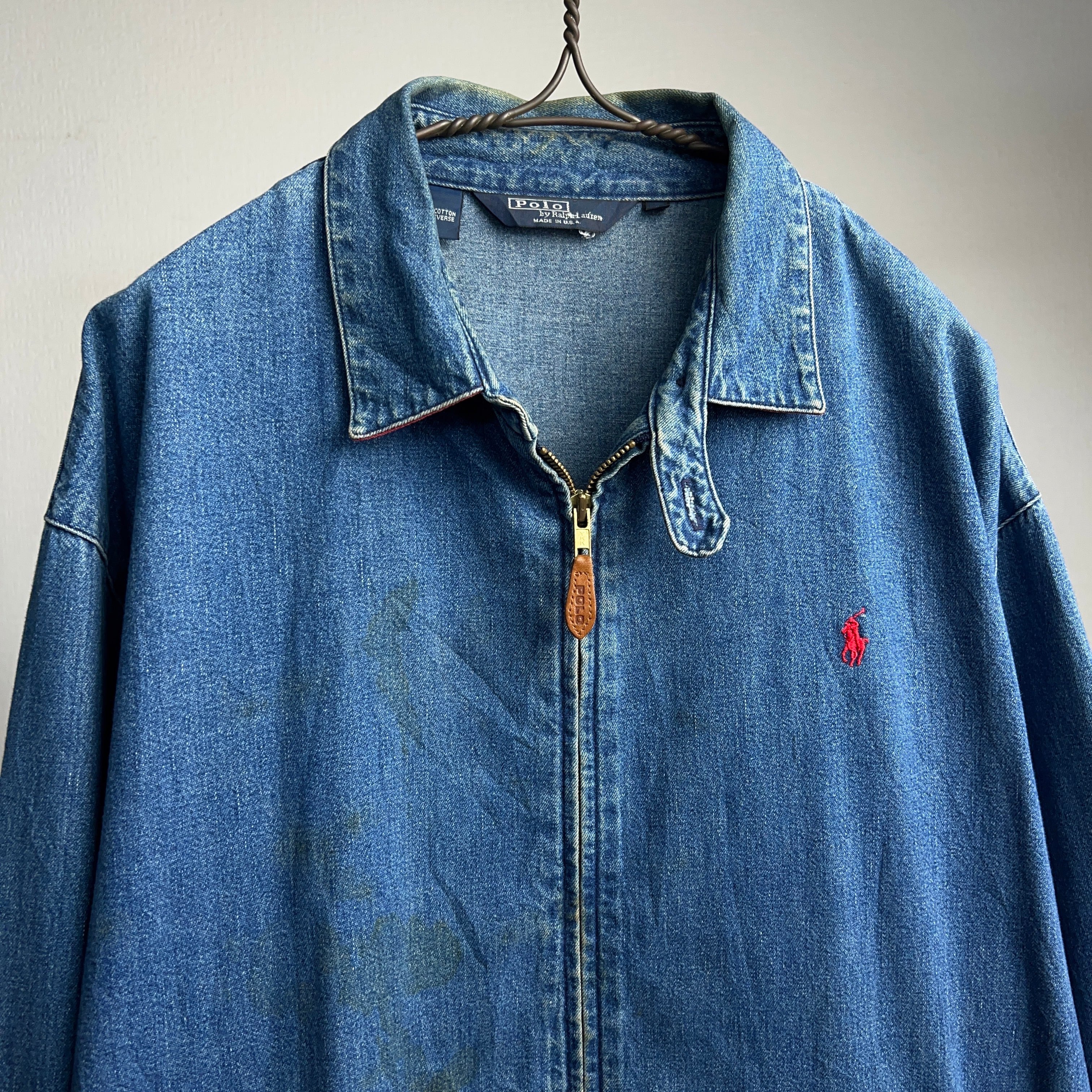 80's~90's “Polo by Ralph Lauren” DENIM SWING TOP USA製 80年代 90
