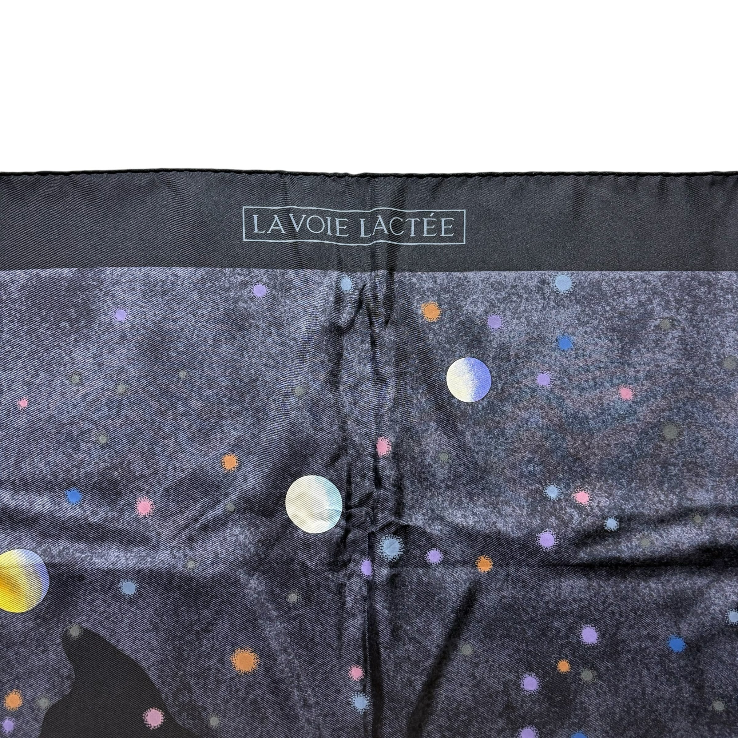 HERMES carre 90 “LA VOIE LACTÉE” | NOIR ONLINE