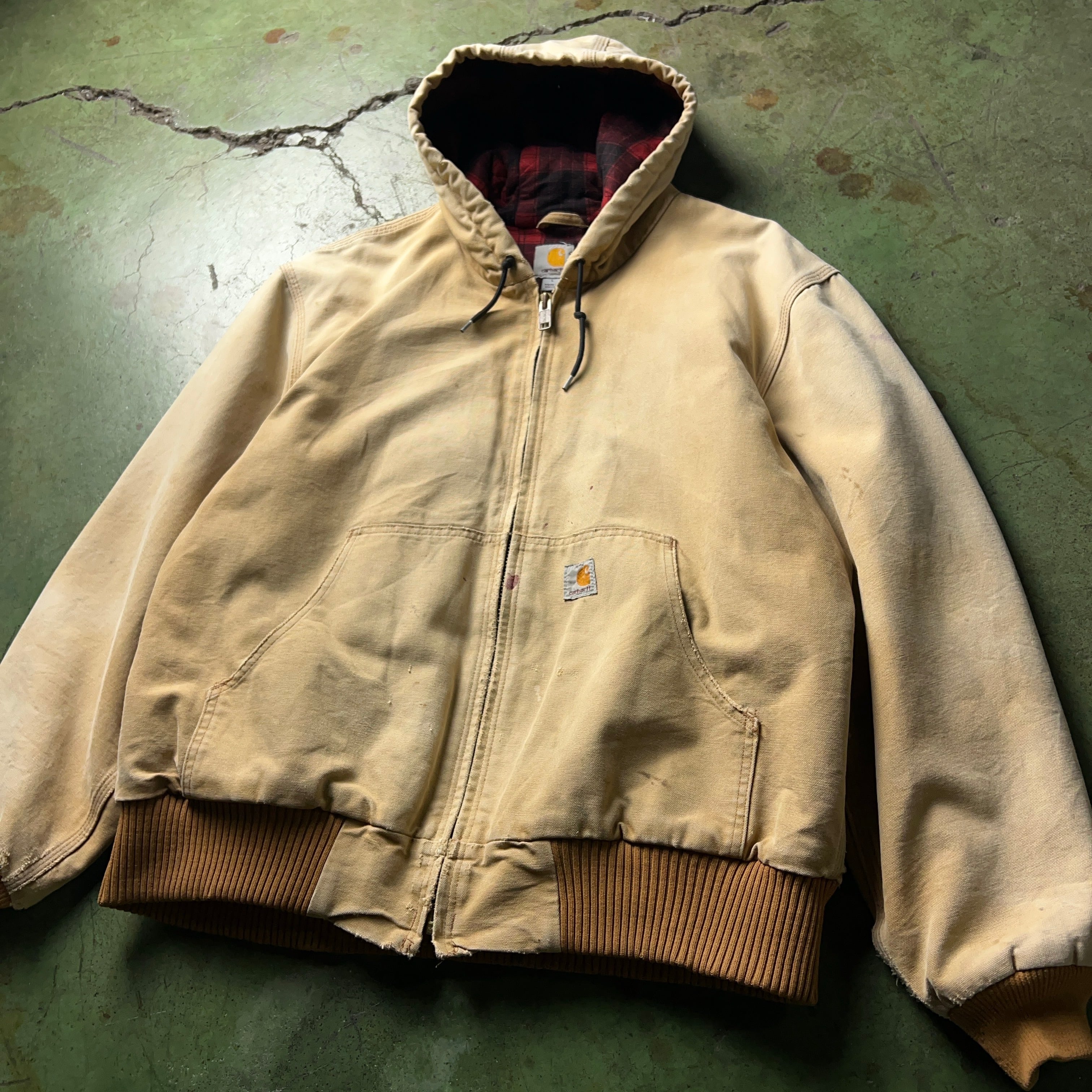 Carhartt Duck Active Jacket Beige カーハート アクティブジャケット