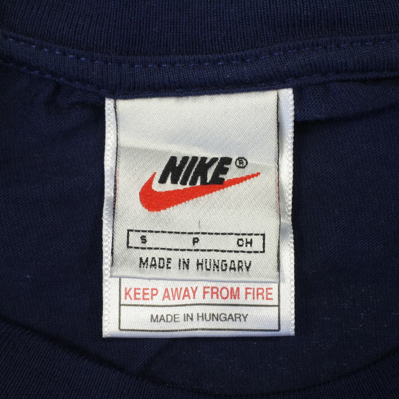 90's NIKE ITALIA FIGC T-Shirt Made in HUNGARY ナイキ サッカー