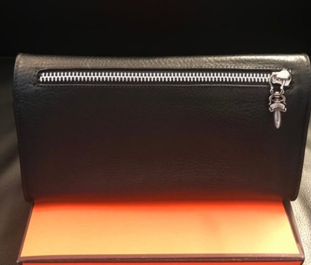 CHROME HEARTS ロング ウォレット グリーシー 長財布 | chromehearts