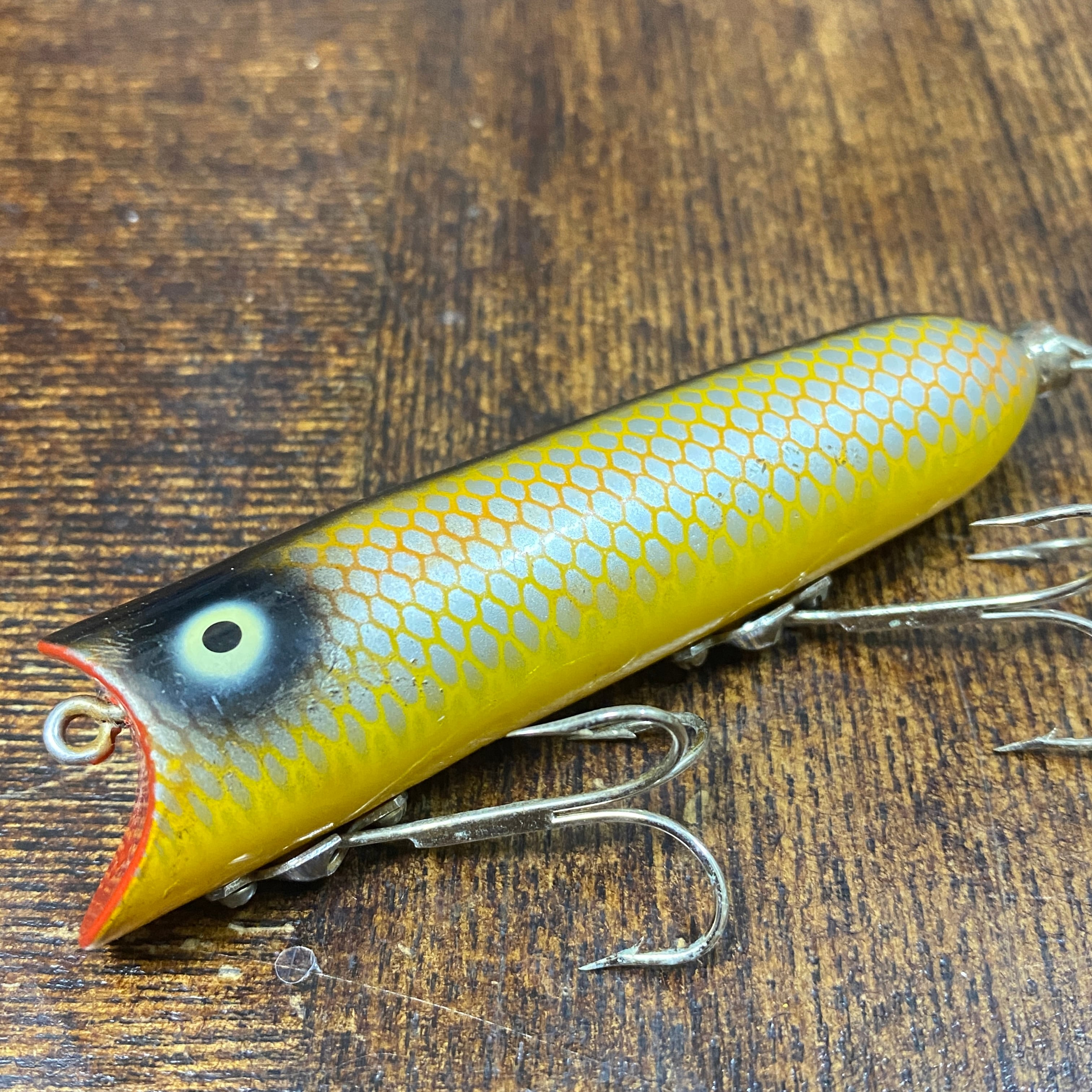 60s HEDDON Lucky13 / 書き目 首割れ /オールドヘドン ラッキー13