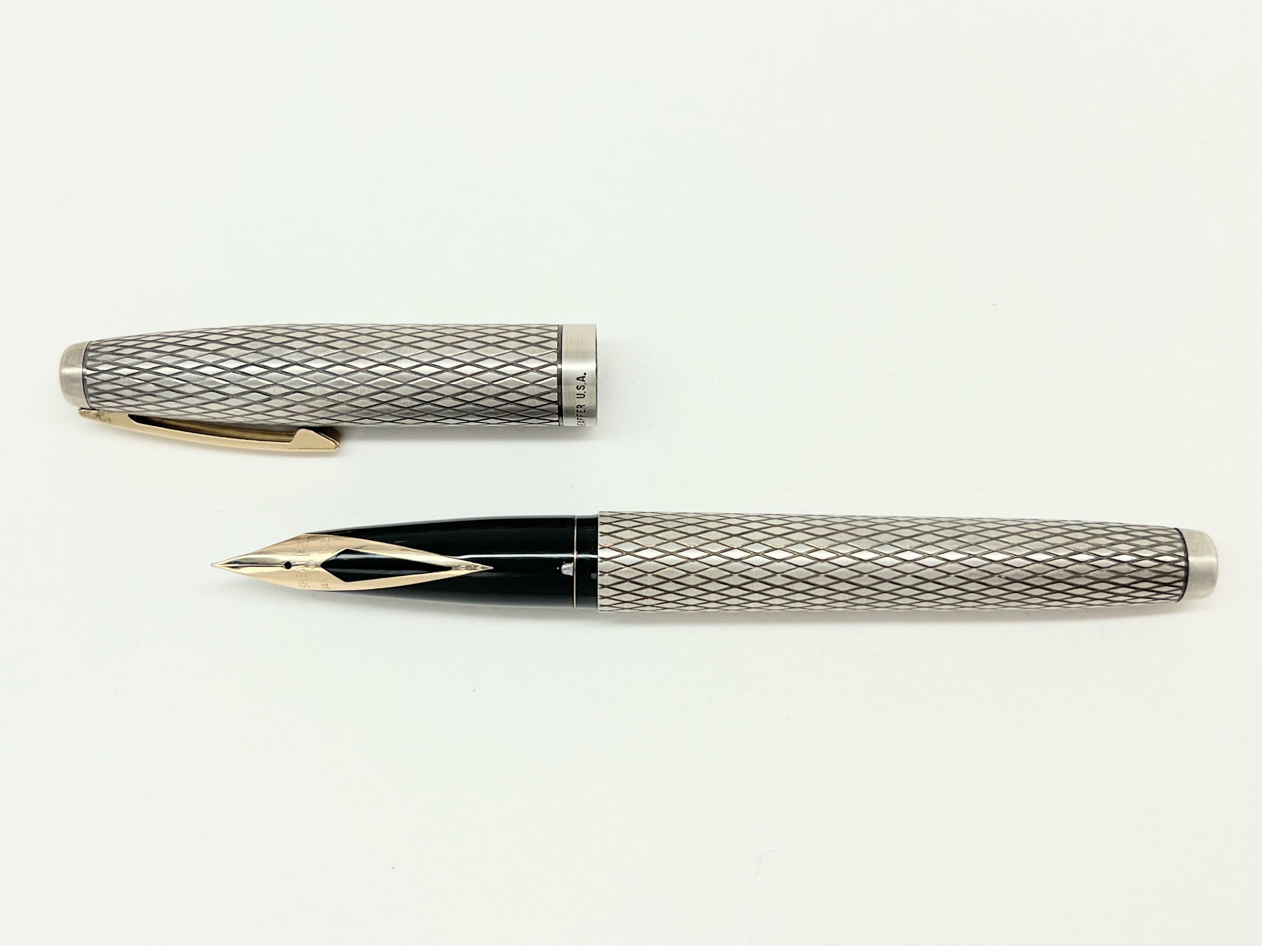 70s シェーファー インペリアル シルバー SHEAFFER IMPERIAL （極細字