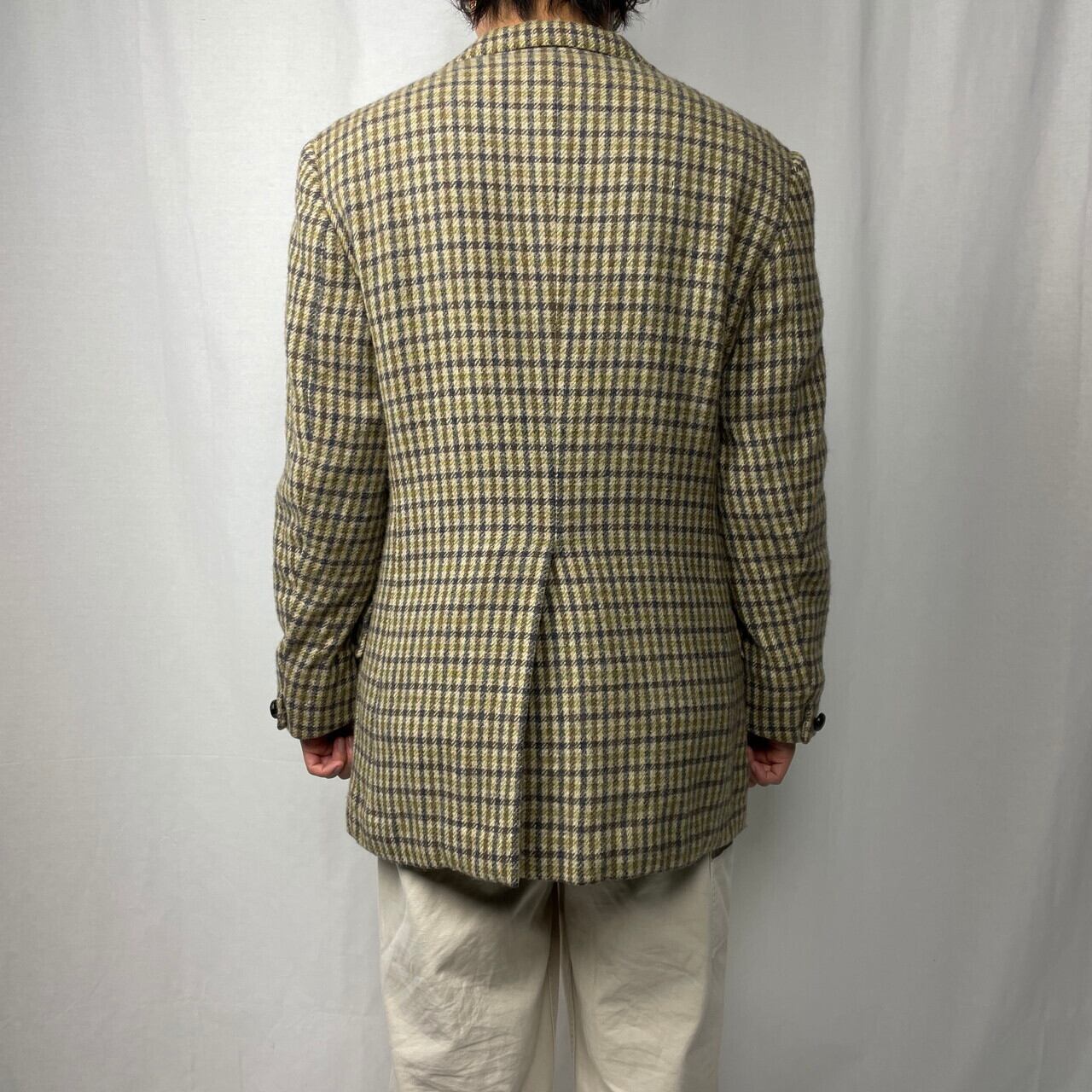 80年代 英国製 Burberrys バーバリー テーラードジャケット SHETLAND
