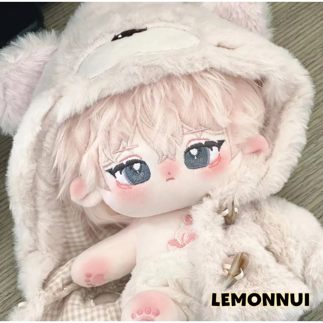 20cm 着せ替え ぬいぐるみ服 ジャケットもこもこ ぬい活 推し活 推し